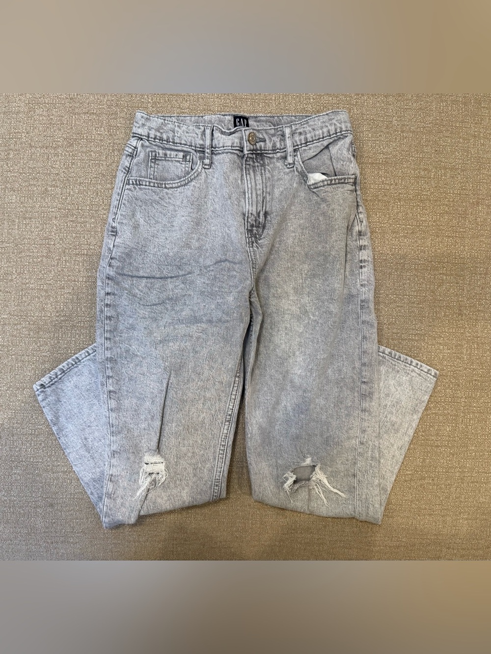 GAP Light Gray Washed Kids Jeans